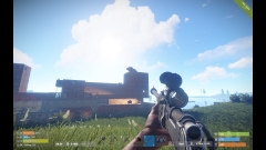 Kap shoots down the helicopter... on my roof!