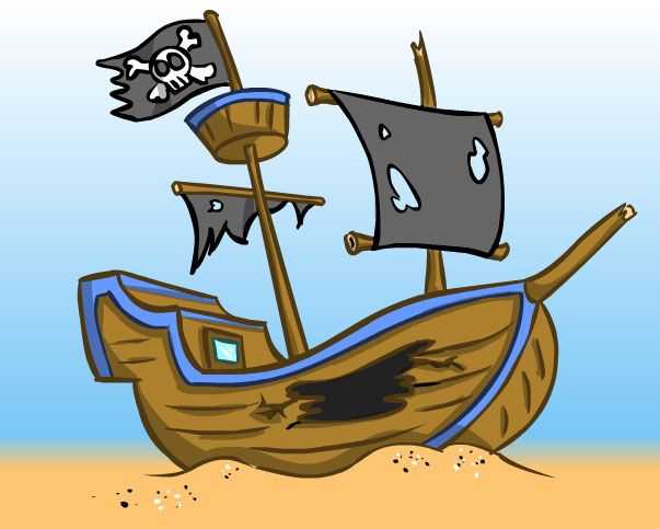 Image result for ShipWreck cartoon