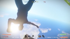 when you make a new chair, and then the chair is in the air.