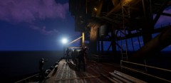 Oil Rig Night Shot