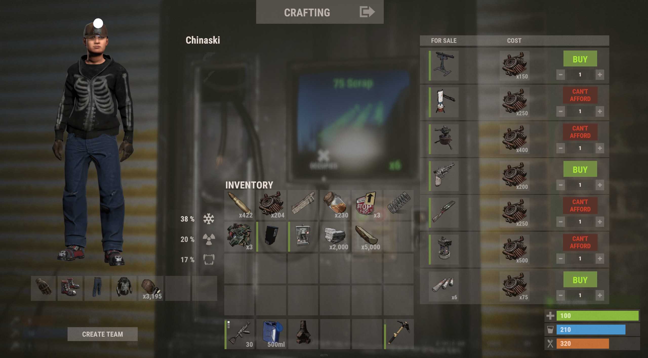 More information about "Outpost Vending Machine Selling Wrong Items"