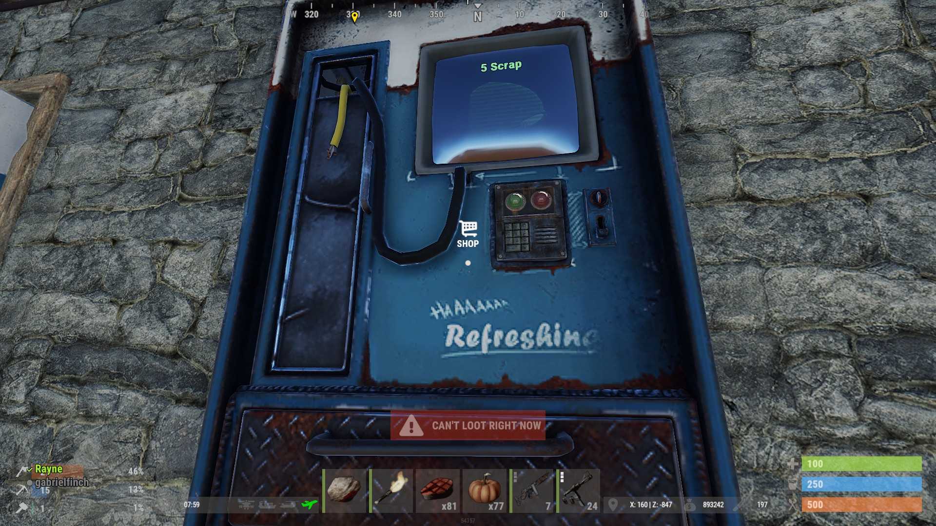 More information about "Vending machine, multiple problems."