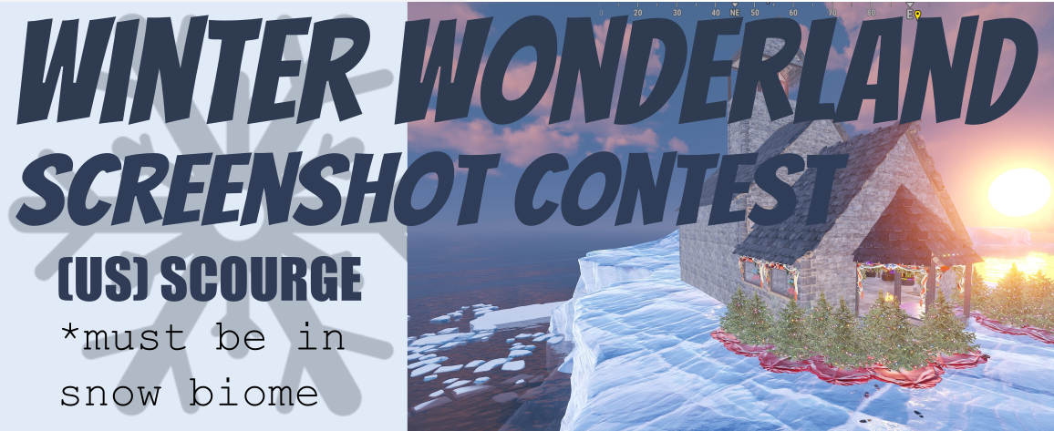 (US) Scourge. Winter wonderland screenshot contest.