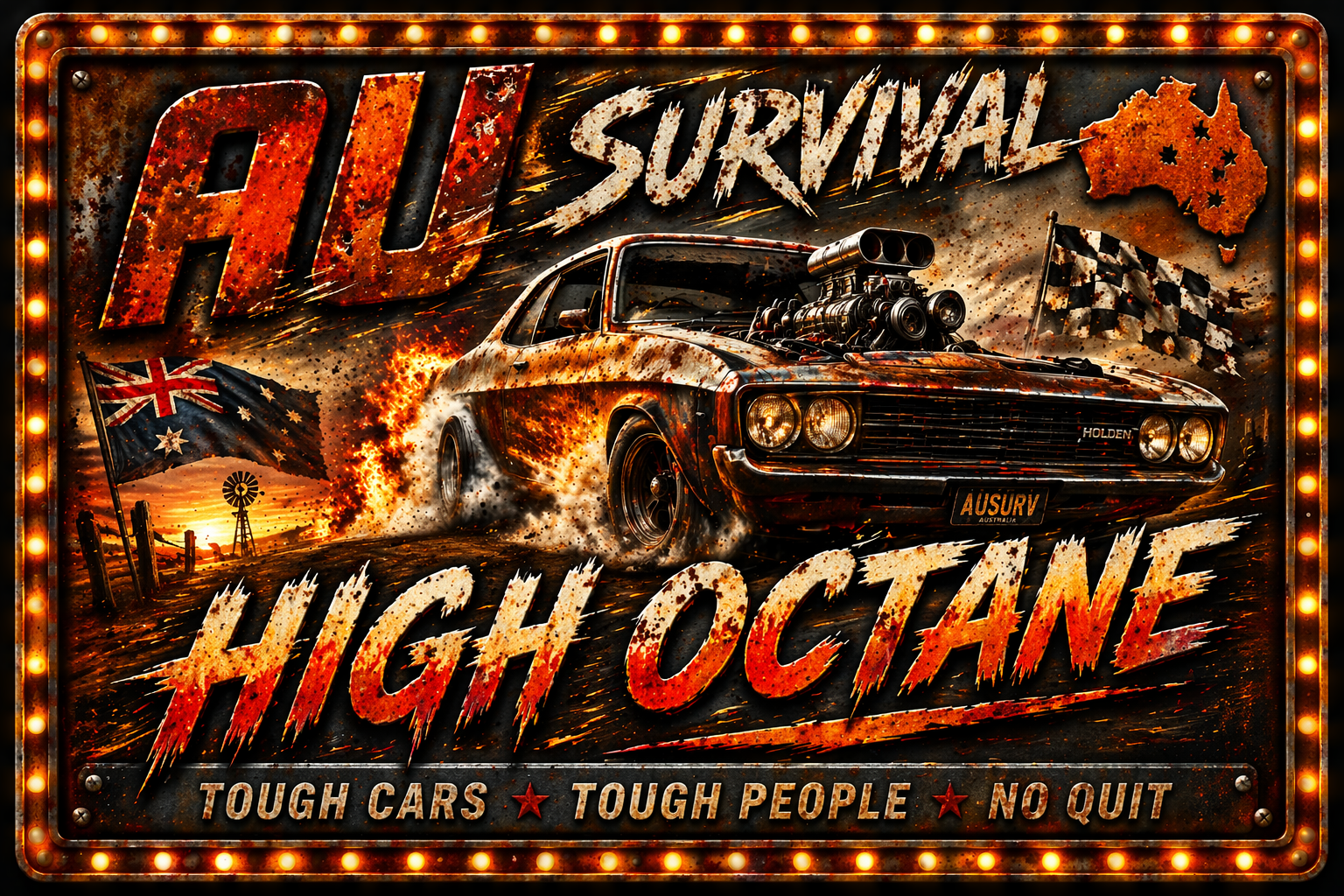 AU Survival High Octane Car Race